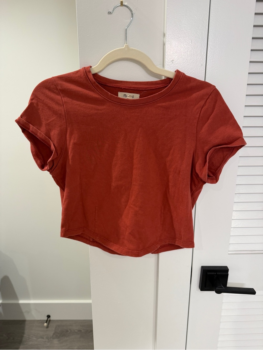 Madewell Cotton Crop Tee